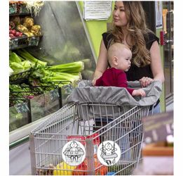 Boppy Baby Shopping Cart Cover Gray