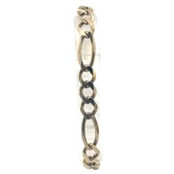 Men’s 10k Yellow Gold 8mm 8.5” Inch Figaro Chain Bracelet GP3125385