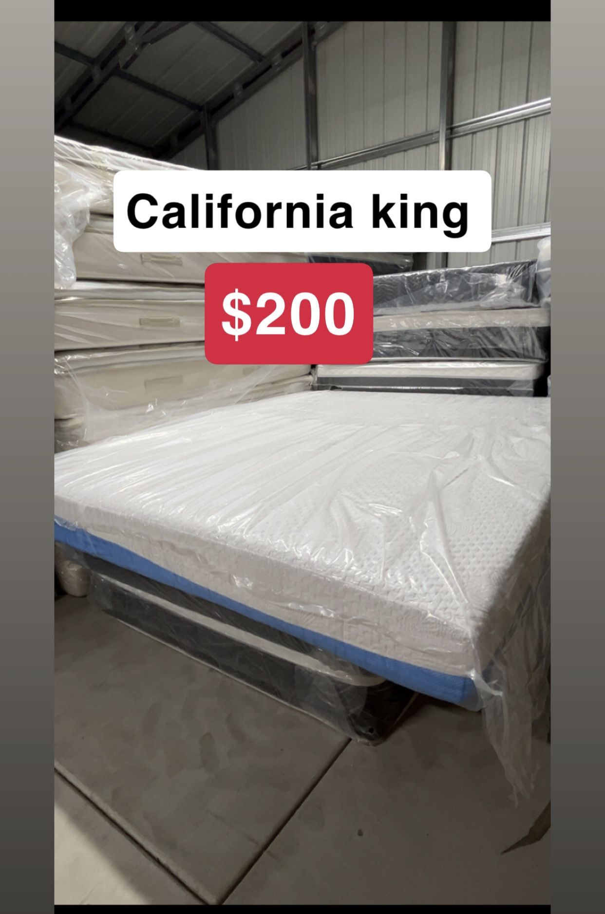 California king Memory Foam Mattress/ Medium Firm