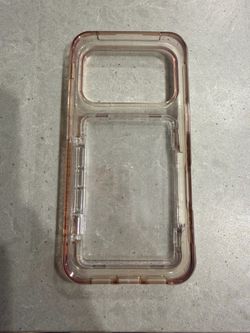 iPhone 17 Pro Clear Wallet Case