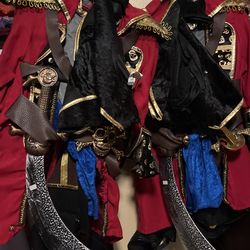 2 Pirate Costumes