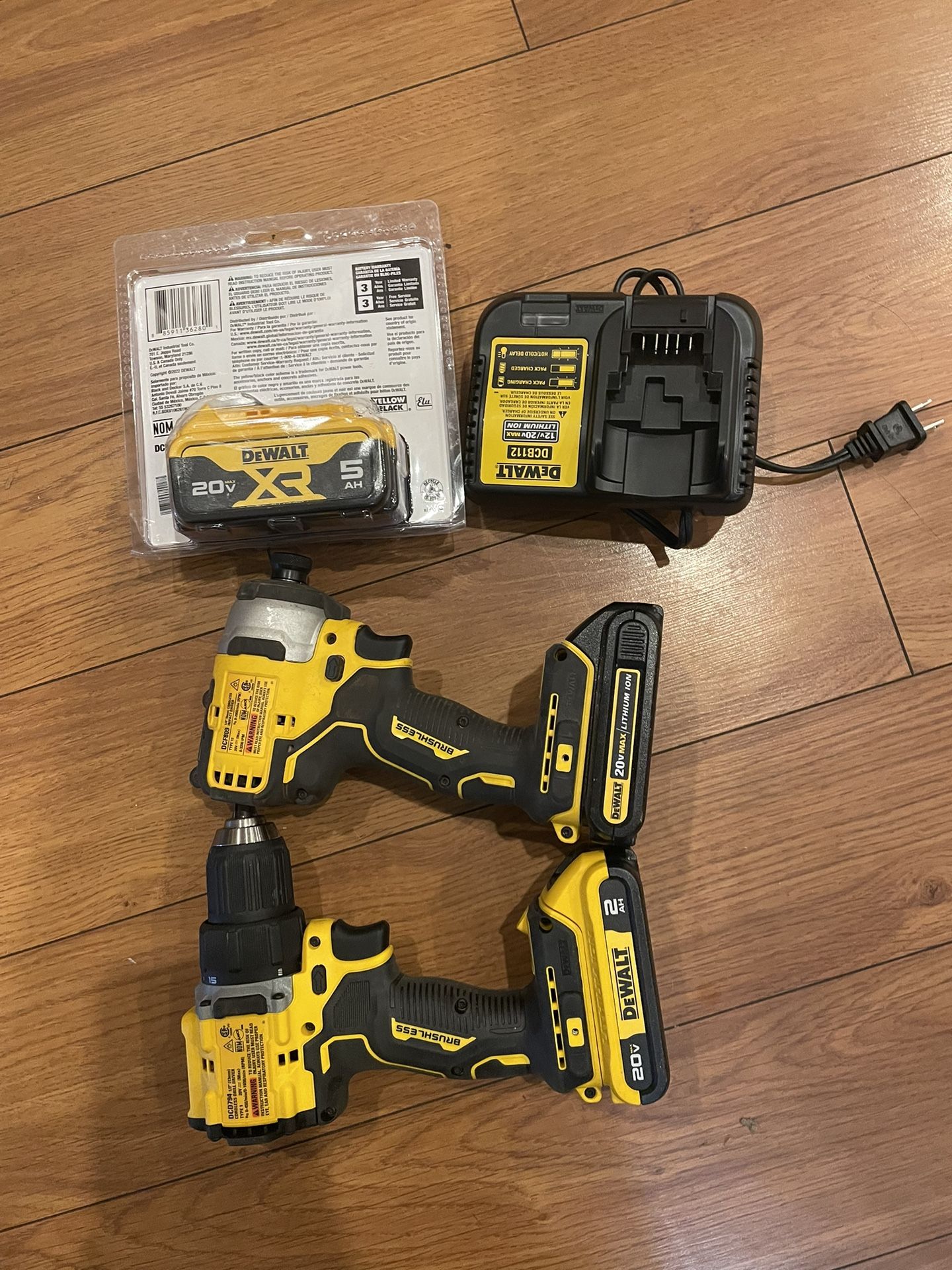 Dewalt New Drill With battery 