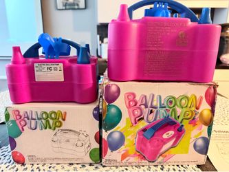 Nulink Electric Balloon Pumps – $15 Small / $25 Large / $35 for Both