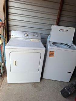 Whirlpool washer and centennial dryer