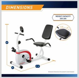 Marcy Recumbent Exercise Bike