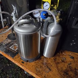 Carbonated Sistem Tank And Pipe