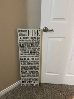 Home decor - Positive Sayings 