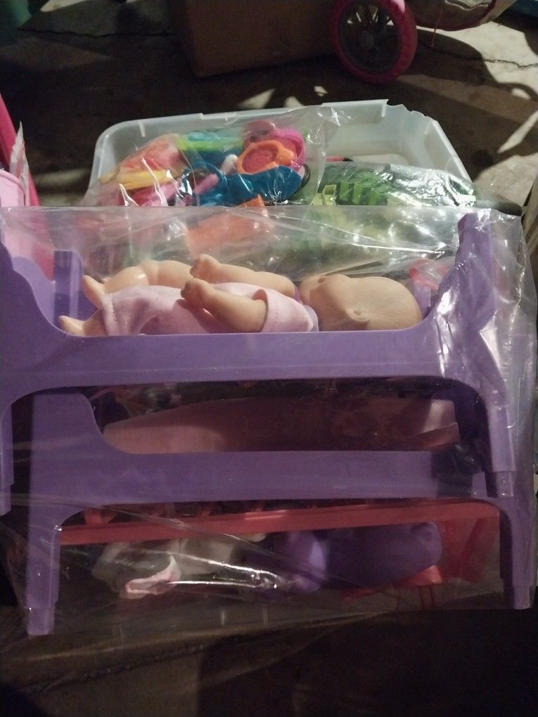 Baby DOLLS & Beds