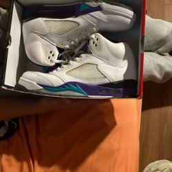 Jordan Five Grapes Not Original Box Size Men’s 13