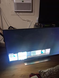Flat Screen Smart TV with Stand
