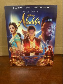 Disney Aladdin Blu-ray + DVD + Digital Code