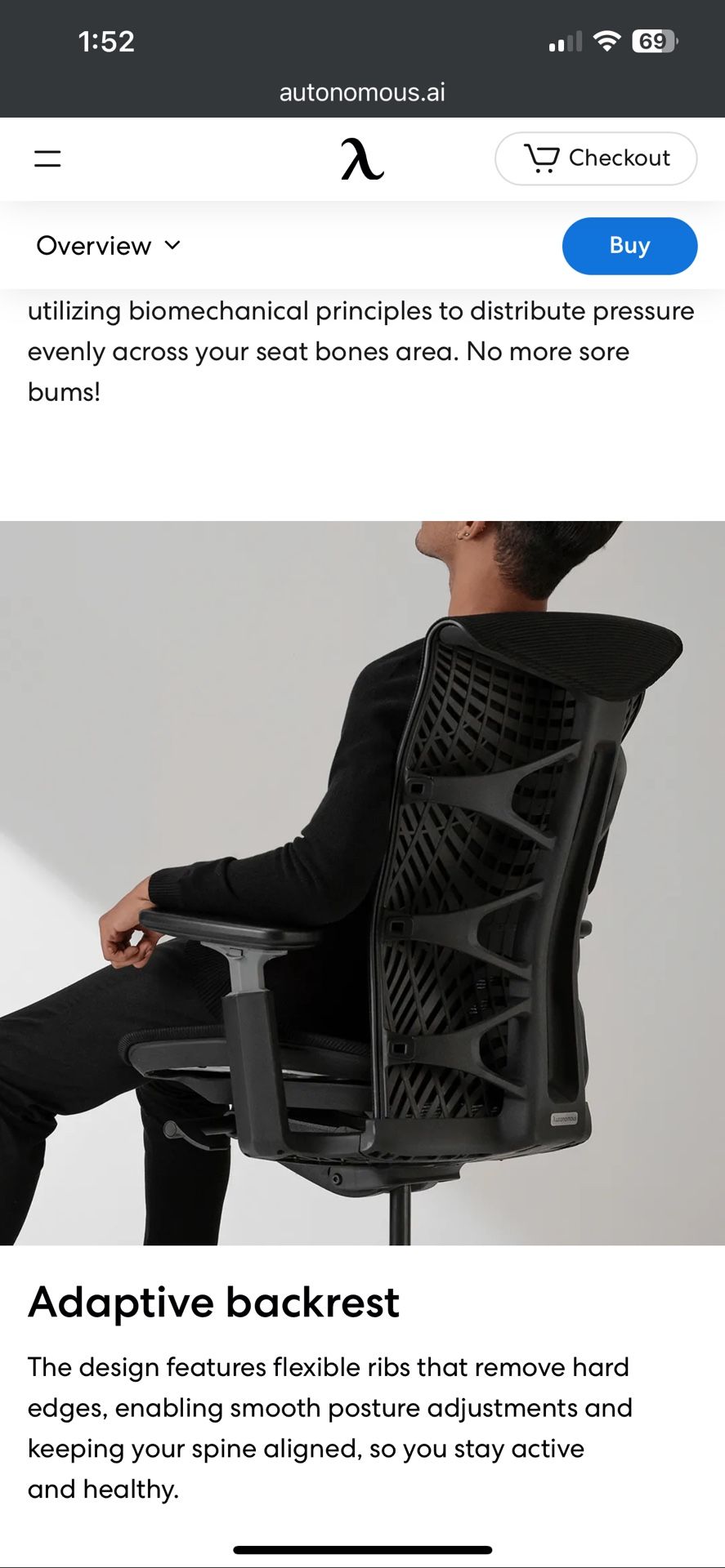 Ergonomic Office Chair.