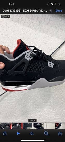 Jordan Bred 4s