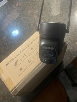 Solar Powered Security Cameras (2) 