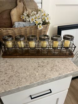 Candle holder set $15