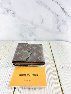 LOUIS VUITTON MONOGRAM ELISE ENVELOPE WALLET LUXURY AUTHENTIC WITH CERTIFICATE 