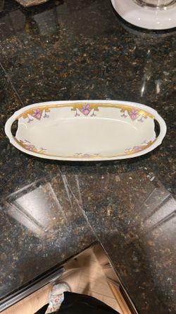 Beautiful antique relish dish