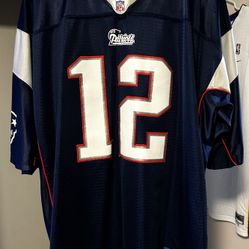 Reebok Premier Tom Brady Jersey