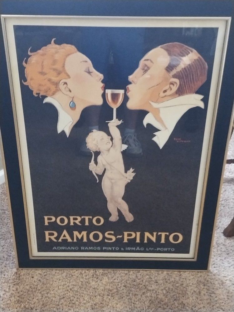 Vintage Porto Ramos-Pinto Print