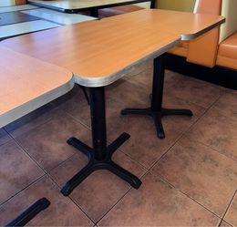 Restaurant tables and chairs