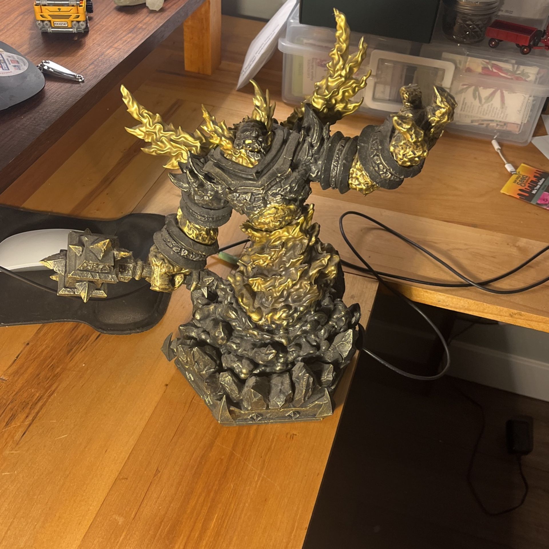 Ragnaros Statue (Wow 10 Year Anniversary)