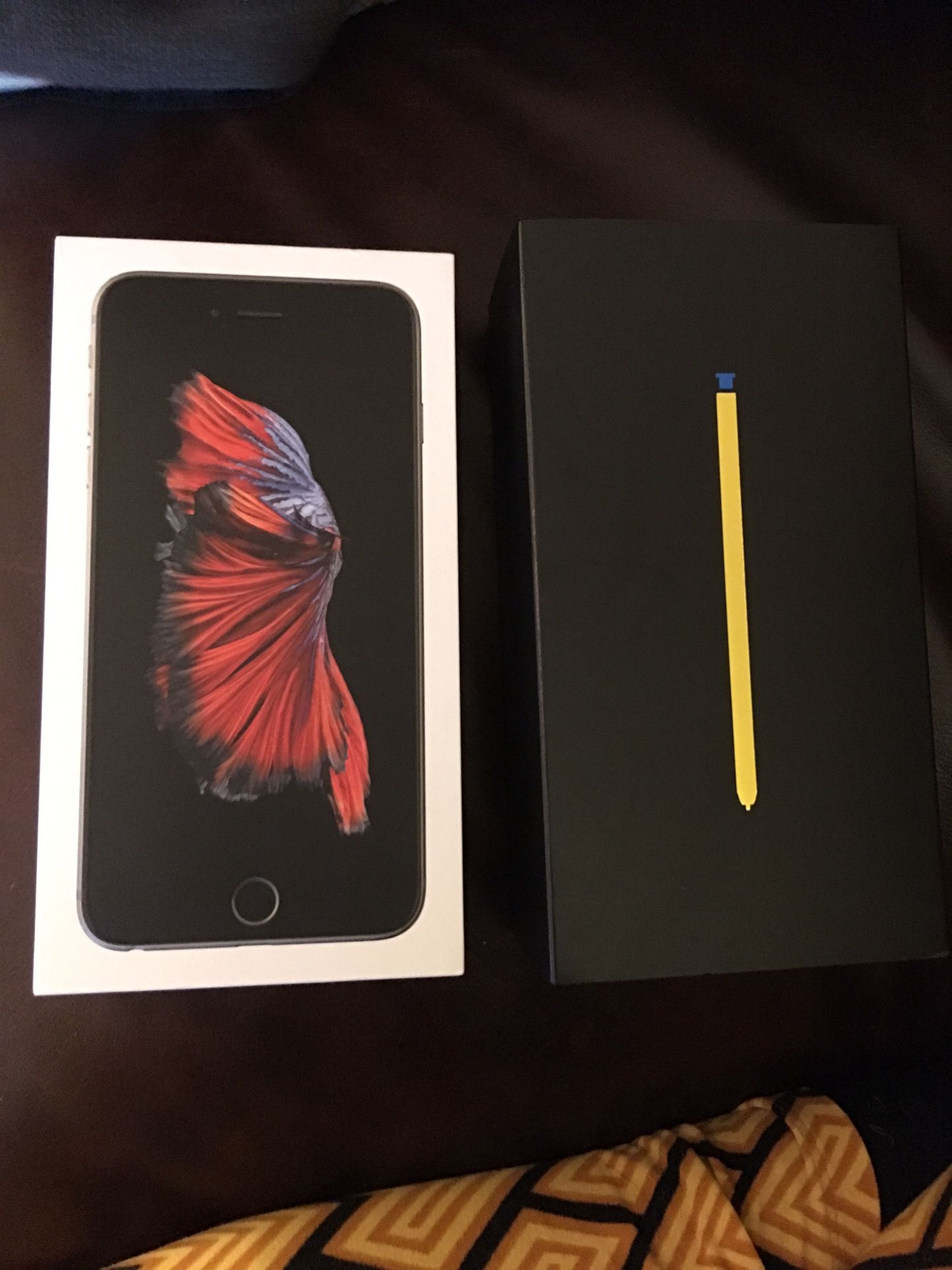 iPhone 6s+ and Samsung Note BOX ONLY