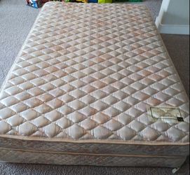 Full Mattress & Box Spring (Serta) - $50