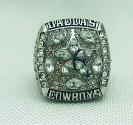 1995 Dallas Cowboys Championship Rings Color Silver