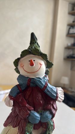 Light-Up Christmas Snowman Decoration