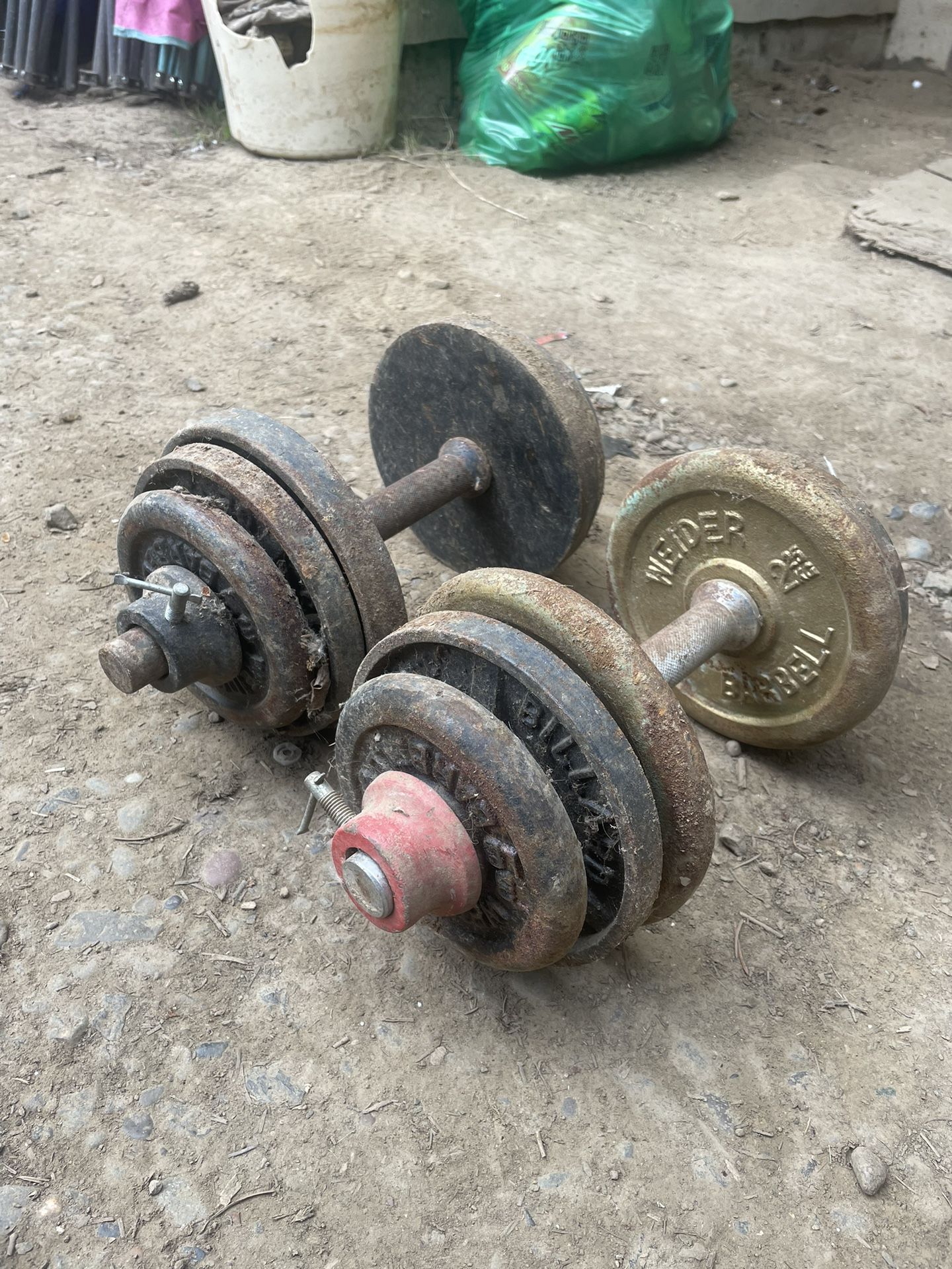 Set Of Dumbbells