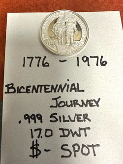 Bicentennial Journey Coin .999