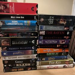 Wholesale Lot Of 23  - 90s & Early 2000s VHS - Action - Comedy -  Drama  
