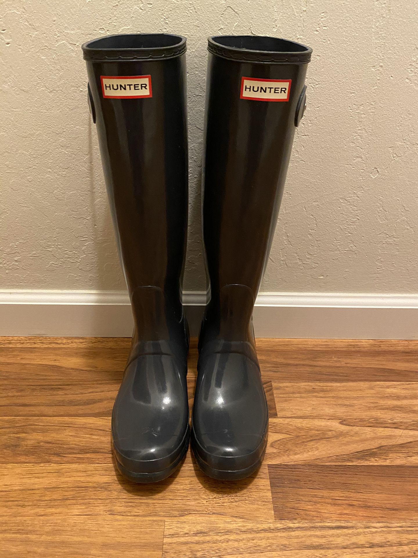 Hunter original gloss rain boots for women