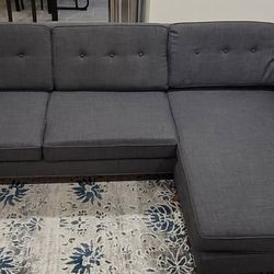 🔥 Reversible Sectional Sofa Couch – Furniture – Home & Decor – 8ft x 5ft – Good Condition

🛋️