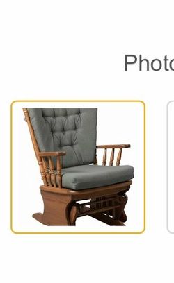 Amish rocker glider