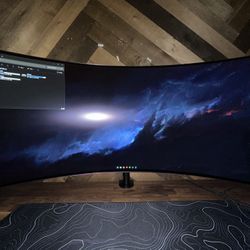 LG 45” OLED CURVED 240HZ GSYNC MONITOR