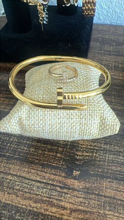 Gold Plated Stainless Steel! 