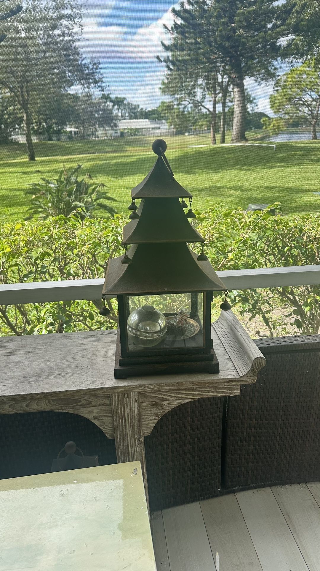 Candle Thai Rusted Laterns