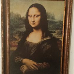 Libro /Cuadro.Mona Lisa / The Gioconda /