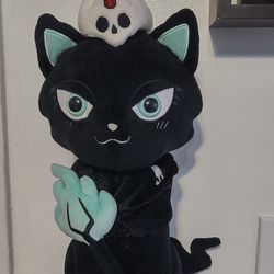 Killstar Kreeptures Hades Plush Cat.