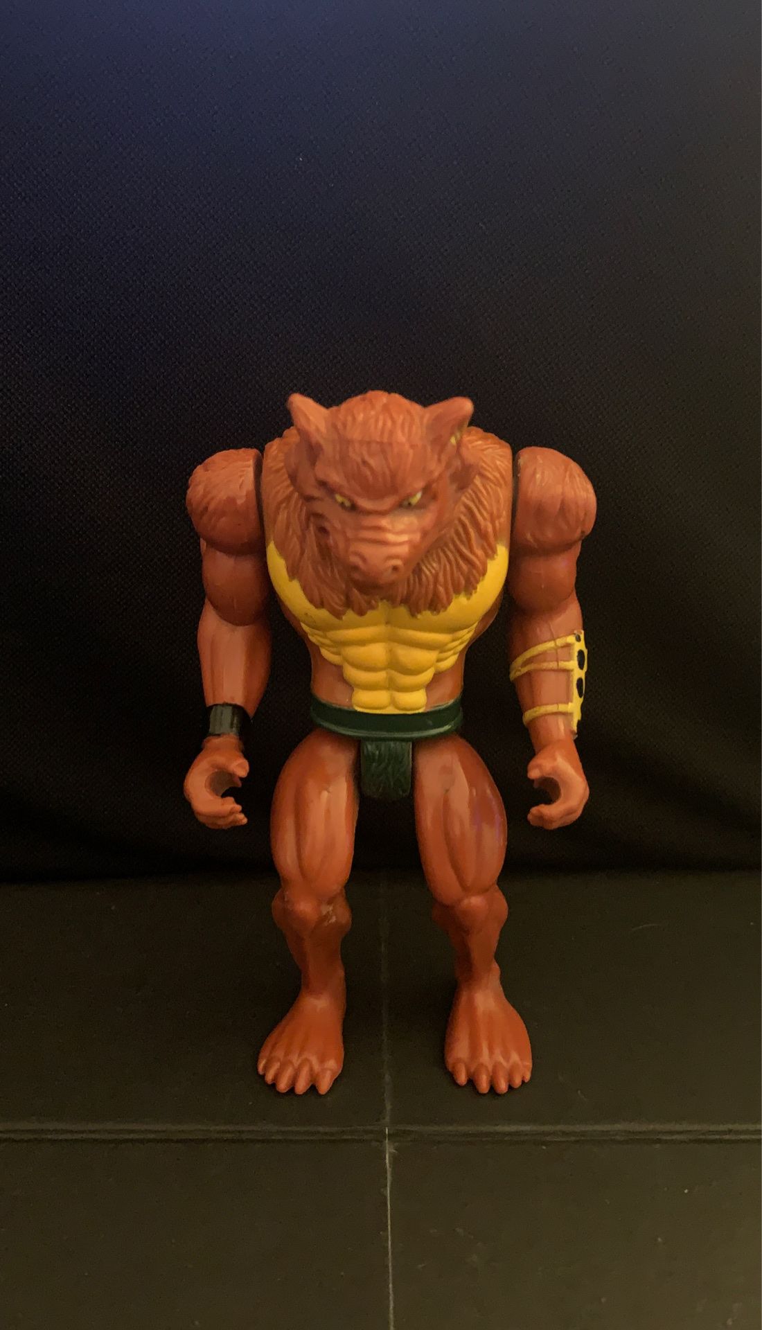 Vintage Jackalman 1985 Thundercats Vintage Action Figure LJN Telepix Toy Wolfman