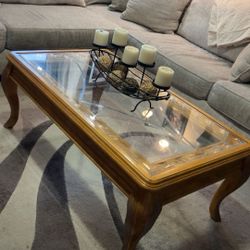 Living Room Pine Wood Color Table