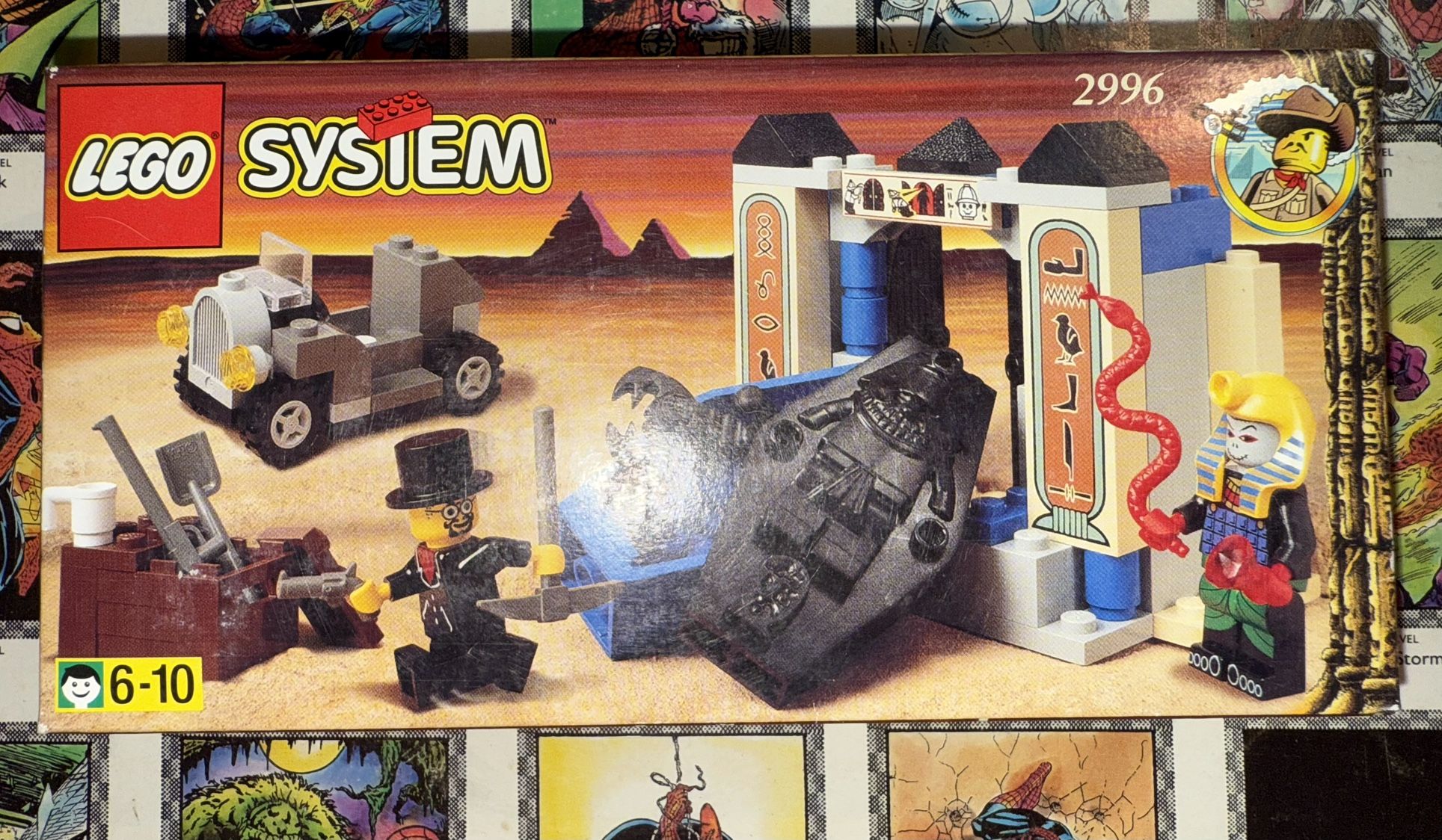 LEGO 2996 Adventurers Desert Adventurers  1998 RARE