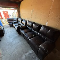 Brown Sectional Couch