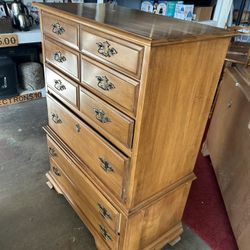 Vintage Sterling House Rock Maple Dresser