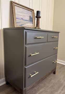 Beautifully Refinished, Solid Wood Dresser