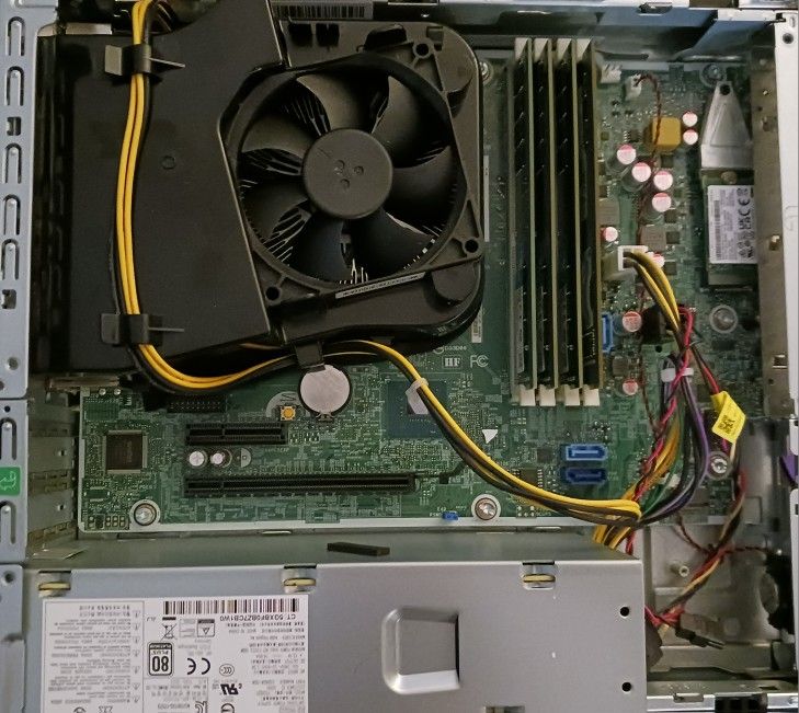 HP EliteDesk Pro PC Intel 6x Core i5 9th Gen CPU 16GB RAM 500GB HD/128GB NVMe SSD Wi-Fi Wireless Windows 11 Pro 