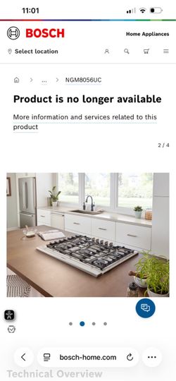 Bosch cooktop NGM8056UC