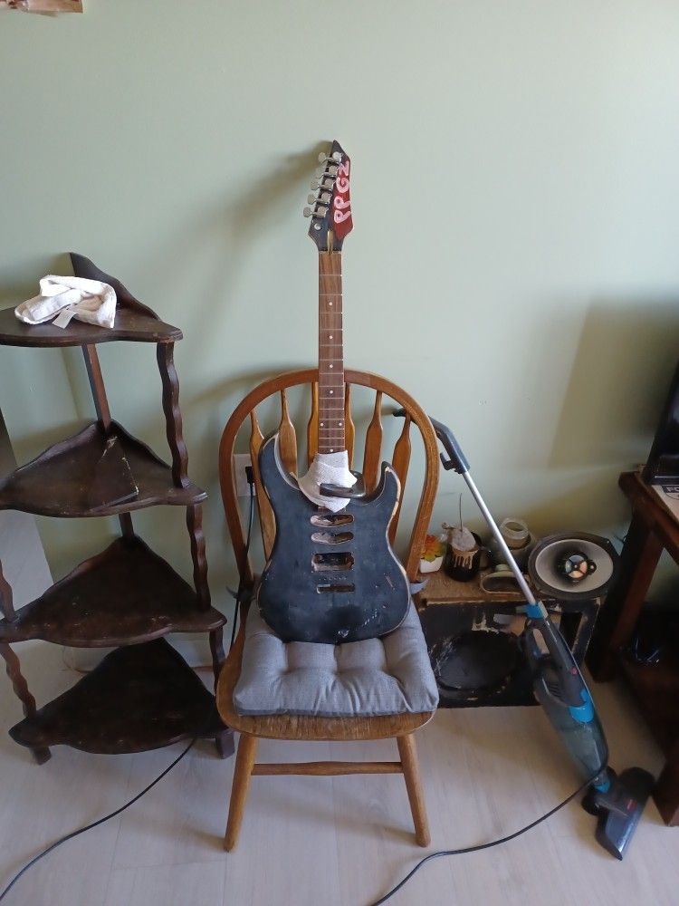 Bare Bone Electric Guitar