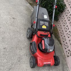 Craftsman Electric Lawn Mower Self Propelled.  !!!!!!!!No Charger No Battery 🔋!!!!!!100$$$